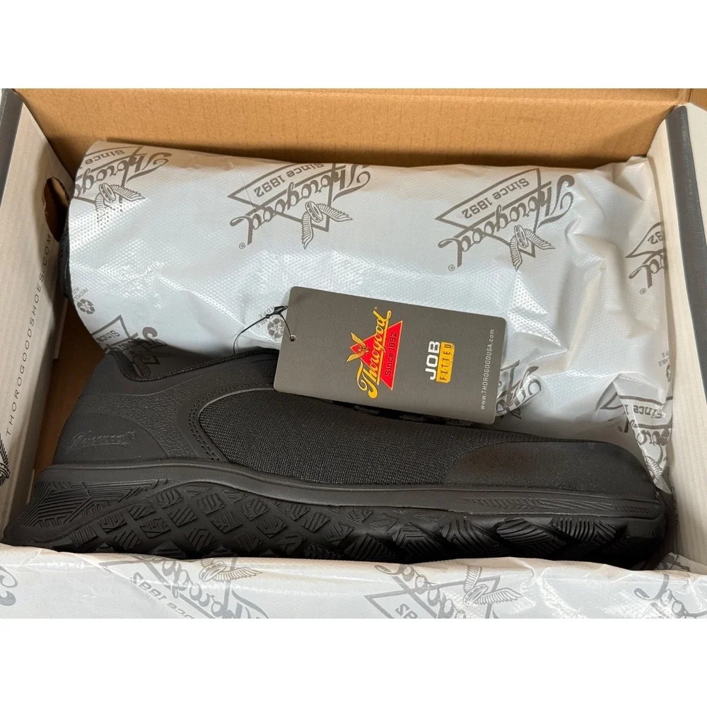 Thorogood T800 Nano-Toe Oxford Work Shoes Black 11.5W Men's NIB